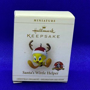 Hallmark Keepsake miniature "Santa's Wittle Helper"